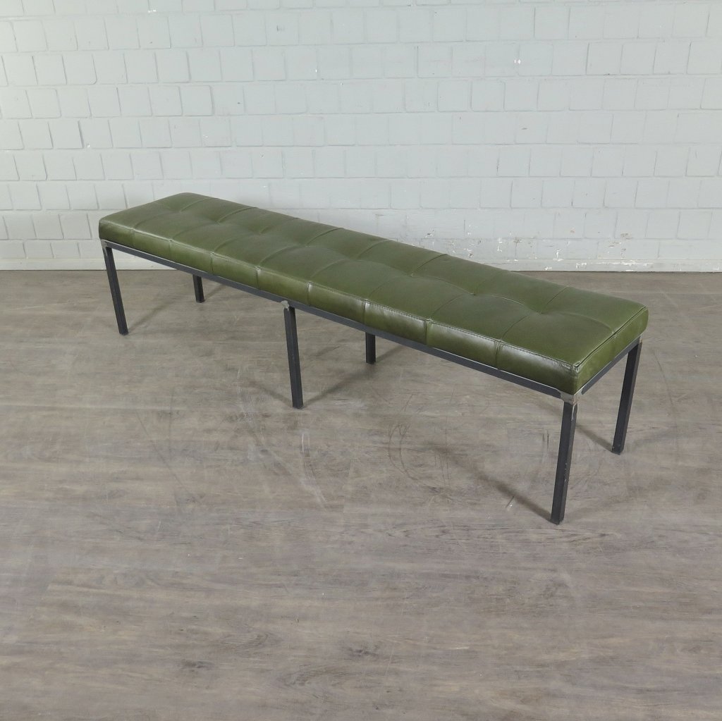 Bank Sitzbank Industrial Design Leder 1,80 m - immagine 8