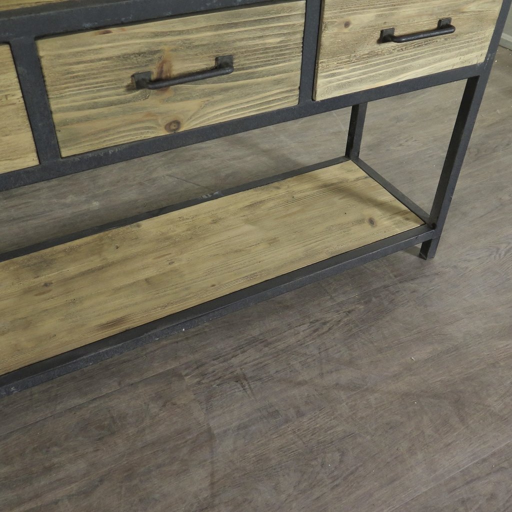 Wandtisch Sideboard Massivholz 1,80 m
