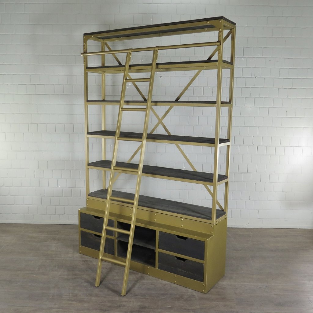 Regal Bücherregal Massivholz 1,61 m
