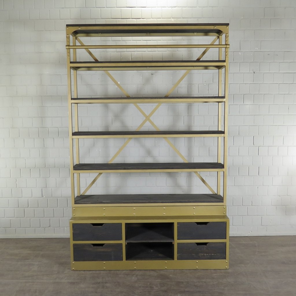 Regal Bücherregal Massivholz 1,61 m