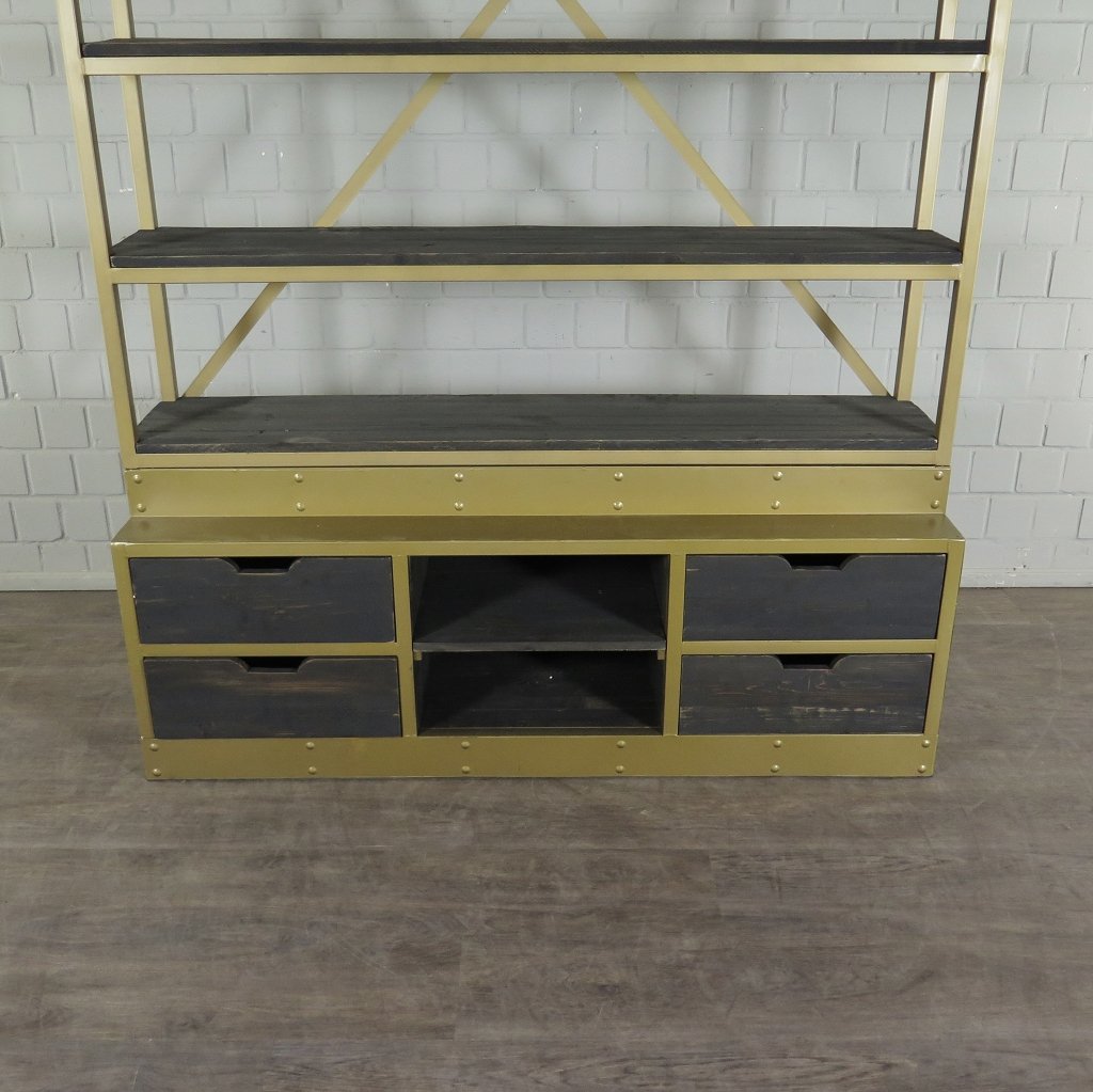 Regal Bücherregal Massivholz 1,61 m