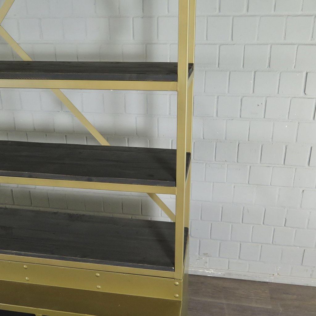 Regal Bücherregal Massivholz 1,61 m