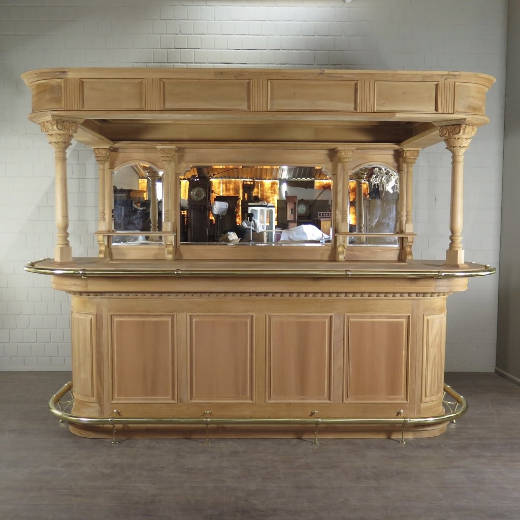 Hausbar Theke Mahagoni  3,00 m
