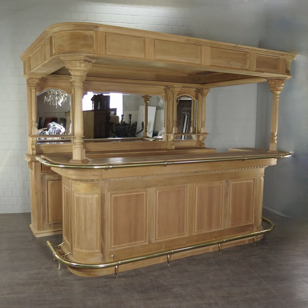 Hausbar Theke Mahagoni  3,00 m