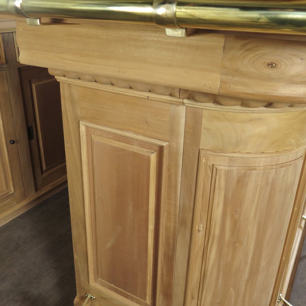 Hausbar Theke Mahagoni  3,00 m