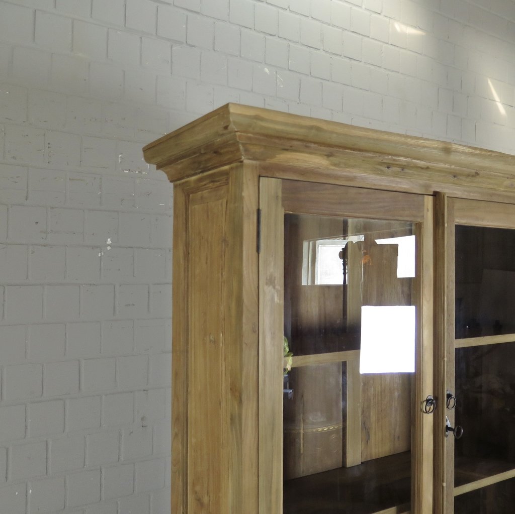 Buffetschrank Vitrine 1,14 m Teakholz