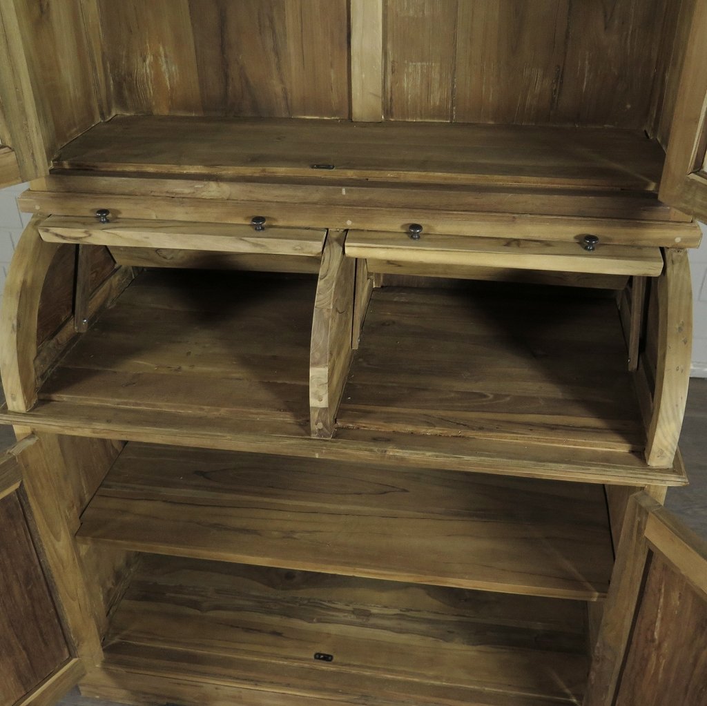 Buffetschrank Vitrine 1,14 m Teakholz