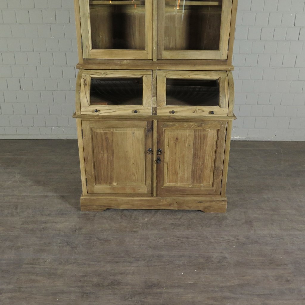 Buffetschrank Vitrine 1,14 m Teakholz