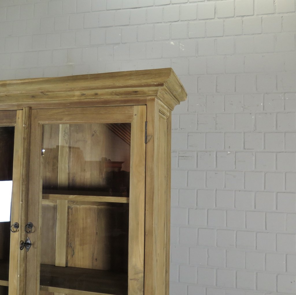 Buffetschrank Vitrine 1,14 m Teakholz