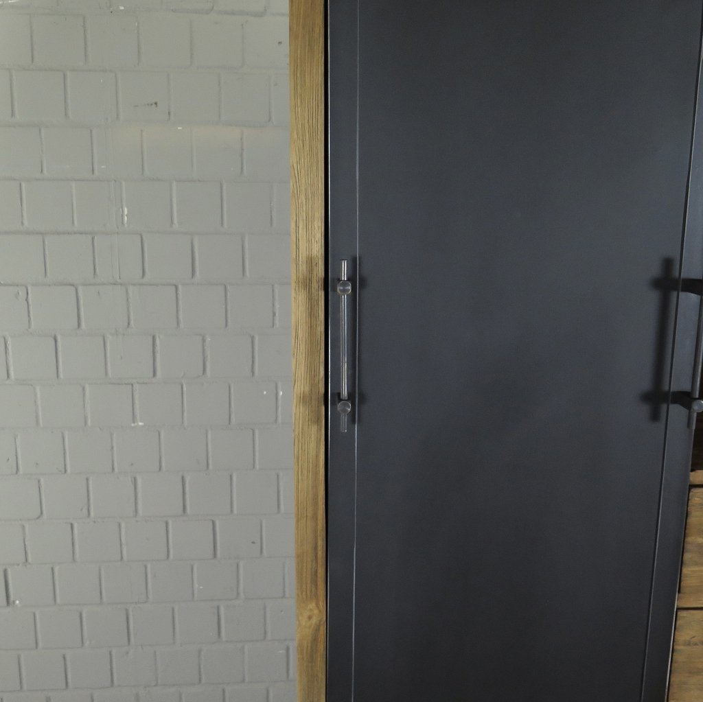 Schrank Bücherschrank Teakholz 1,12 m