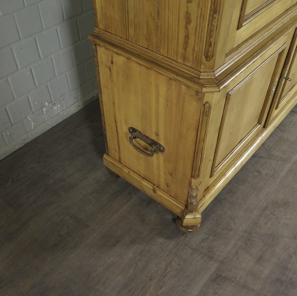 Stapelschrank Schrank Kleiderschrank Louis Philippe 1860 Kiefer