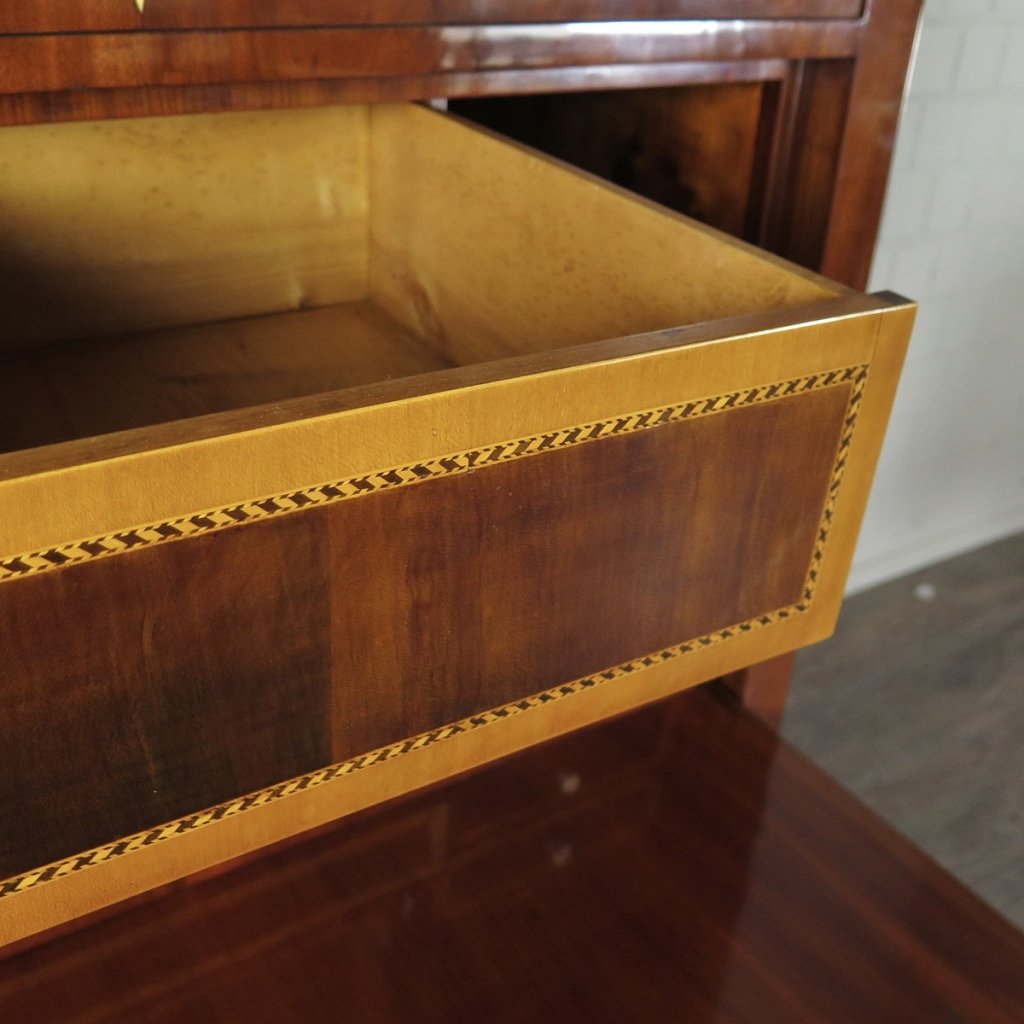 Sekretär Schreibtisch Stehpult Biedermeier 1830 Mahagoni