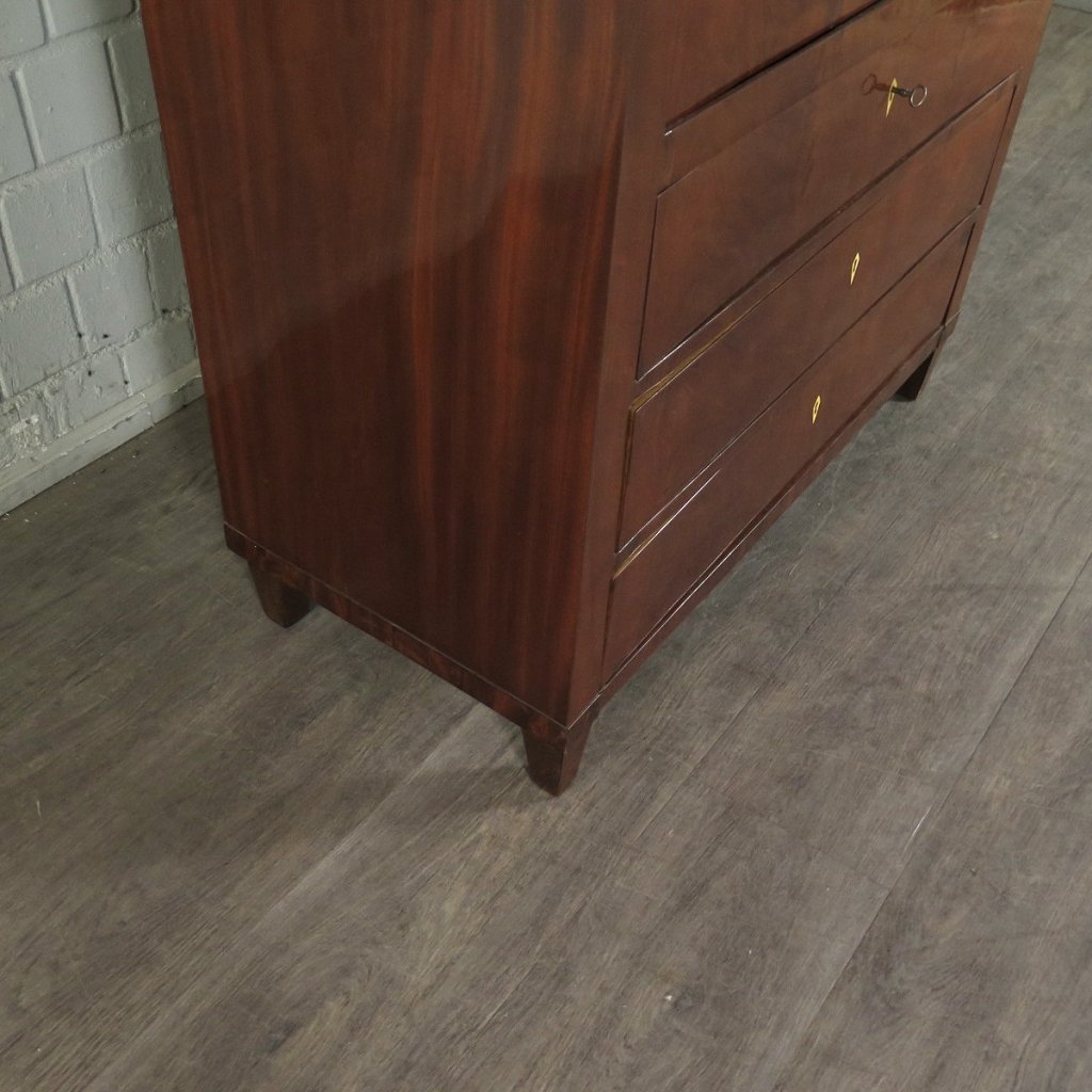 Sekretär Schreibtisch Stehpult Biedermeier 1830 Mahagoni