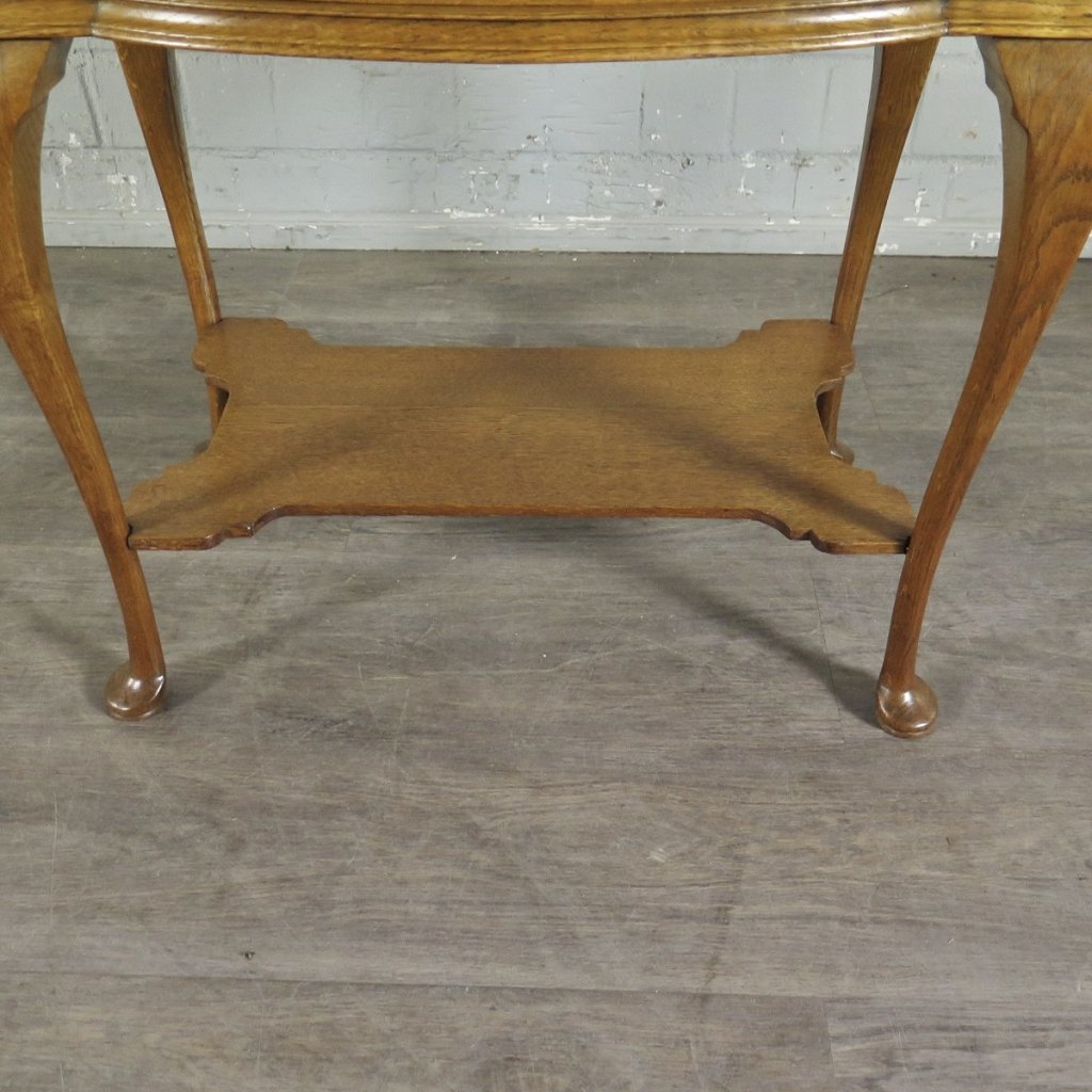 Teeschränkchen Tabletttisch Jugendstil 1900 Eiche