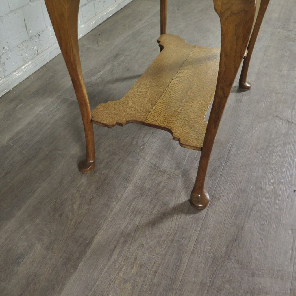 Teeschränkchen Tabletttisch Jugendstil 1900 Eiche