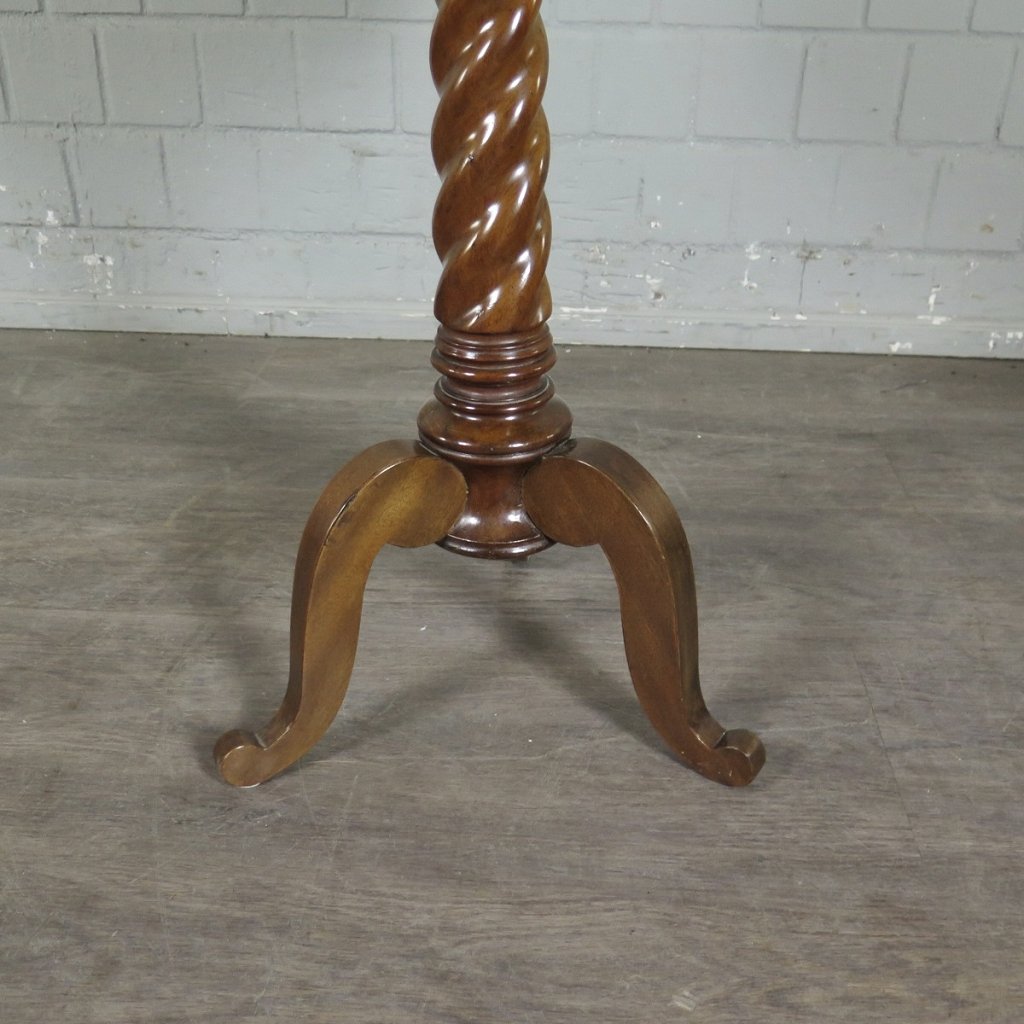 Nähtisch Biedermeier 1850 Mahagoni