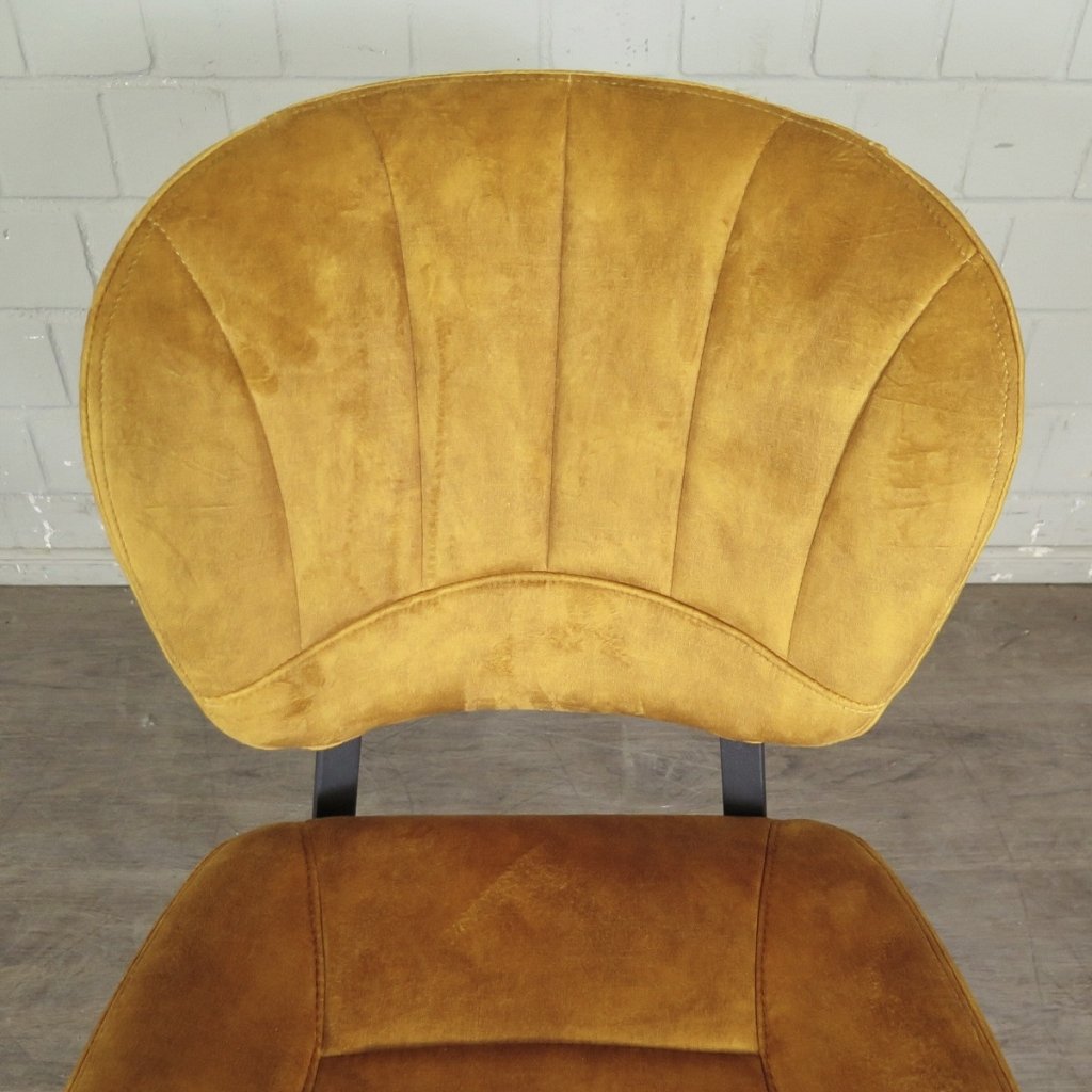 Retro Design Stuhl Esszimmerstuhl Senfgelb Setptreis