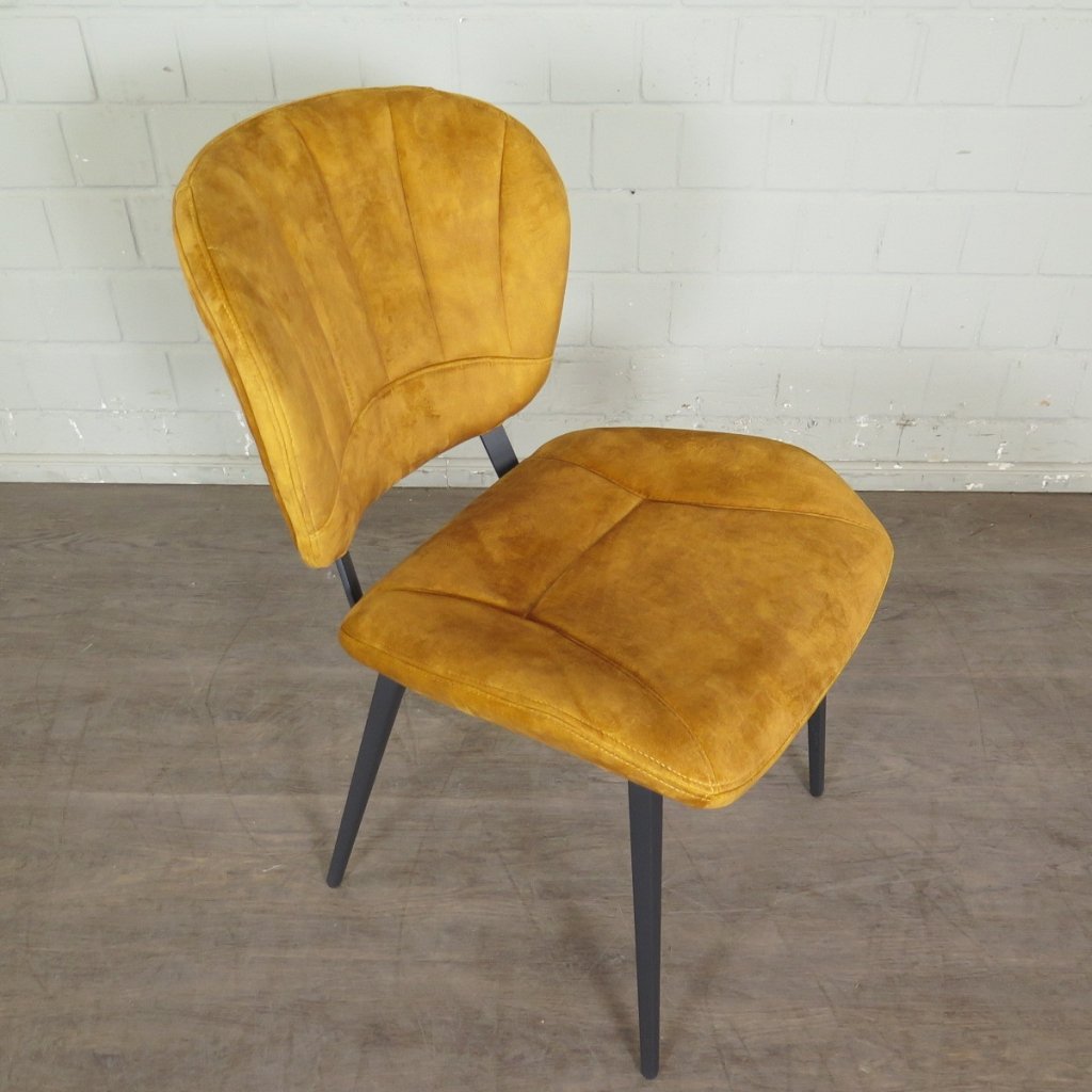 Retro Design Stuhl Esszimmerstuhl Senfgelb Setptreis