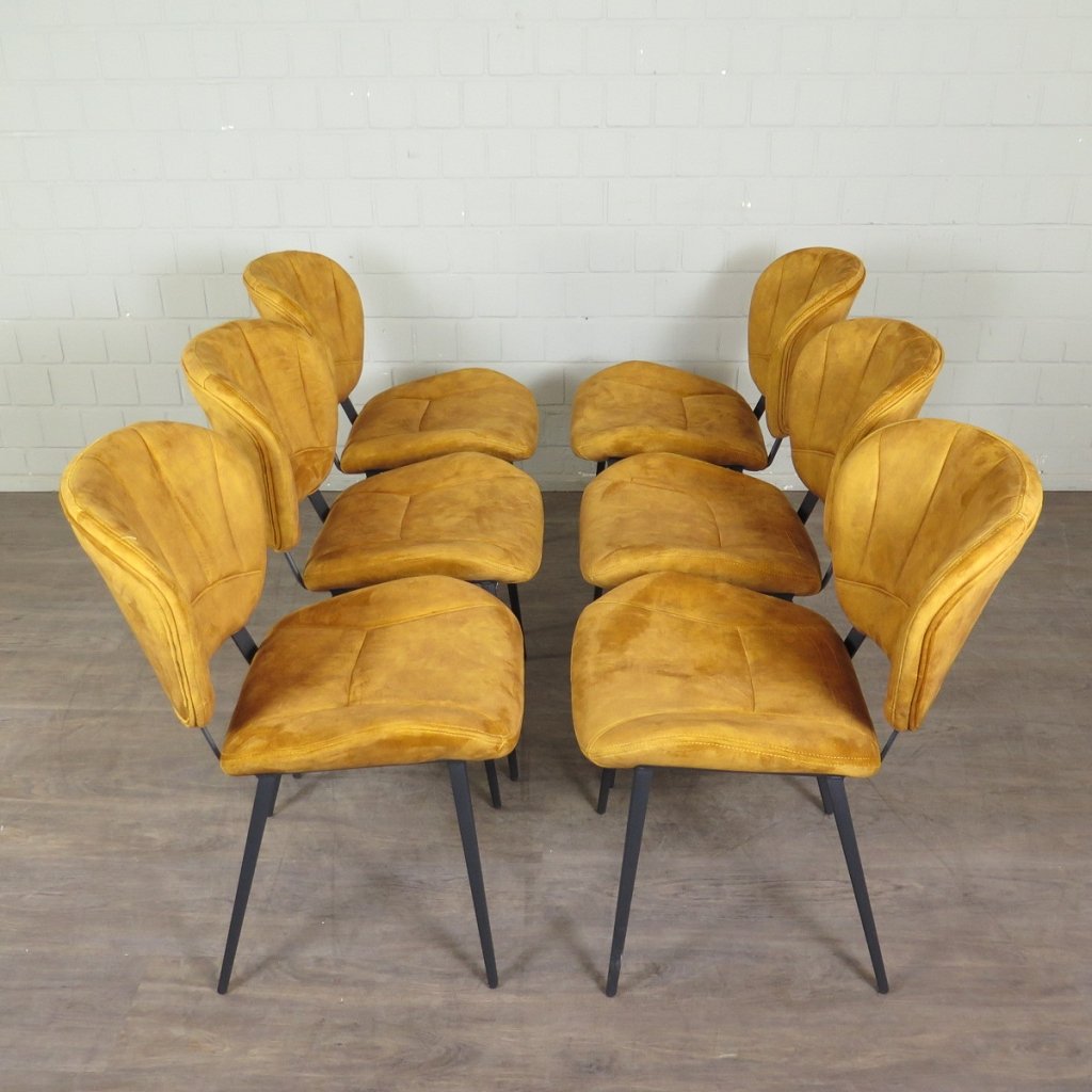 Retro Design Stuhl Esszimmerstuhl Senfgelb Setptreis
