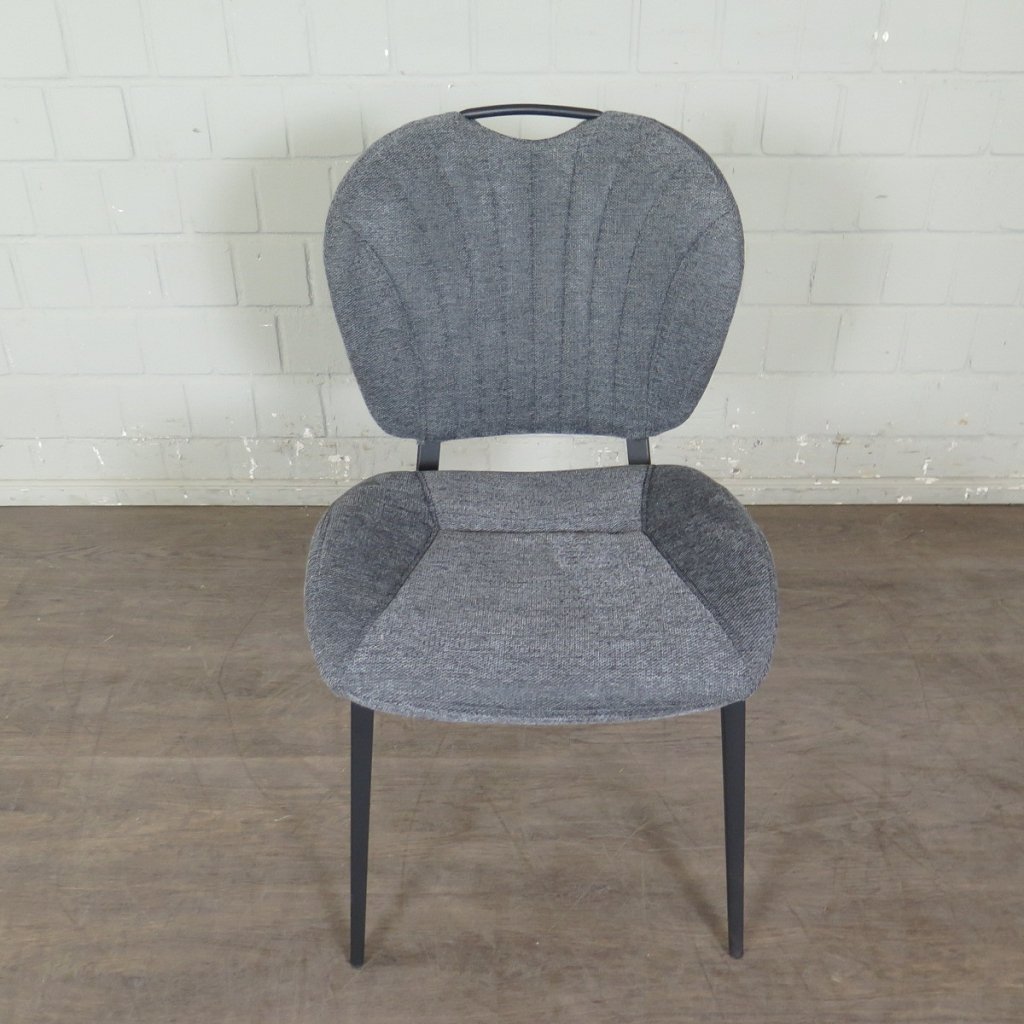 Retro Design Stuhl Esszimmerstuhl Grau Setpreis