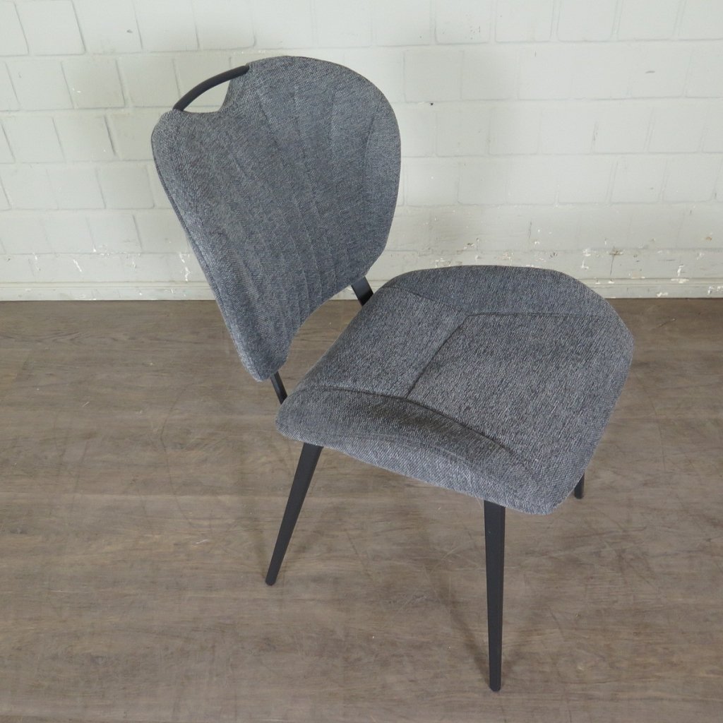 Retro Design Stuhl Esszimmerstuhl Grau Setpreis