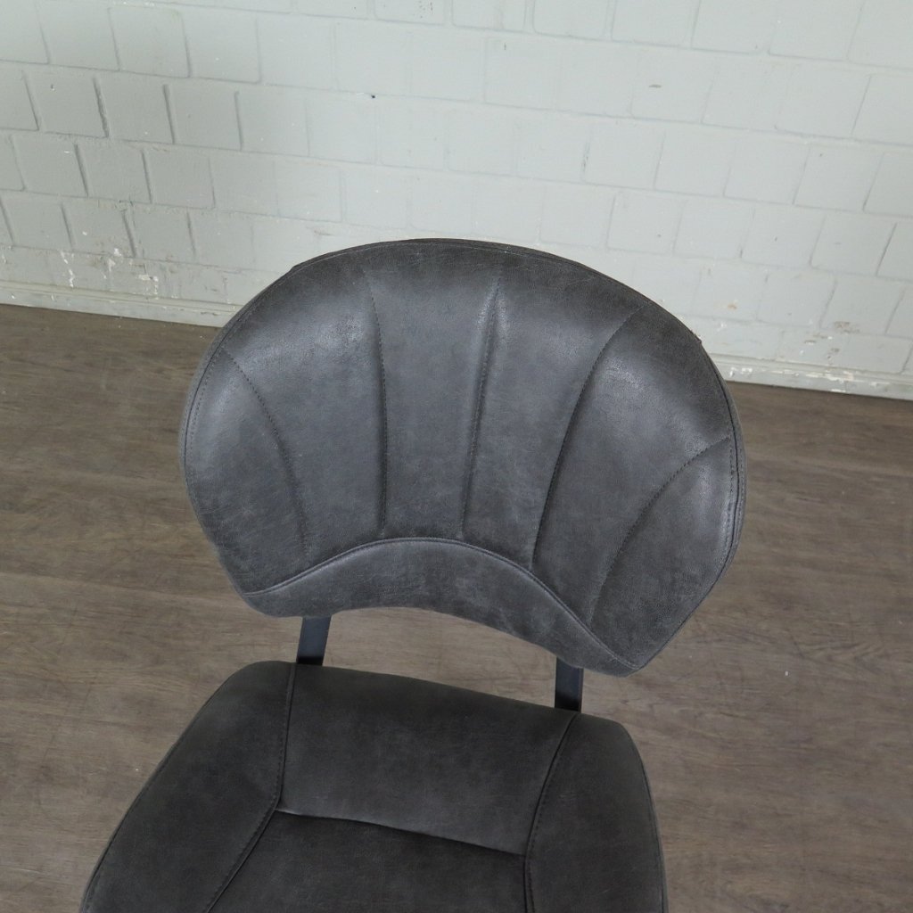 Retro Design Stuhl Esszimmerstuhl Grau Setpreis