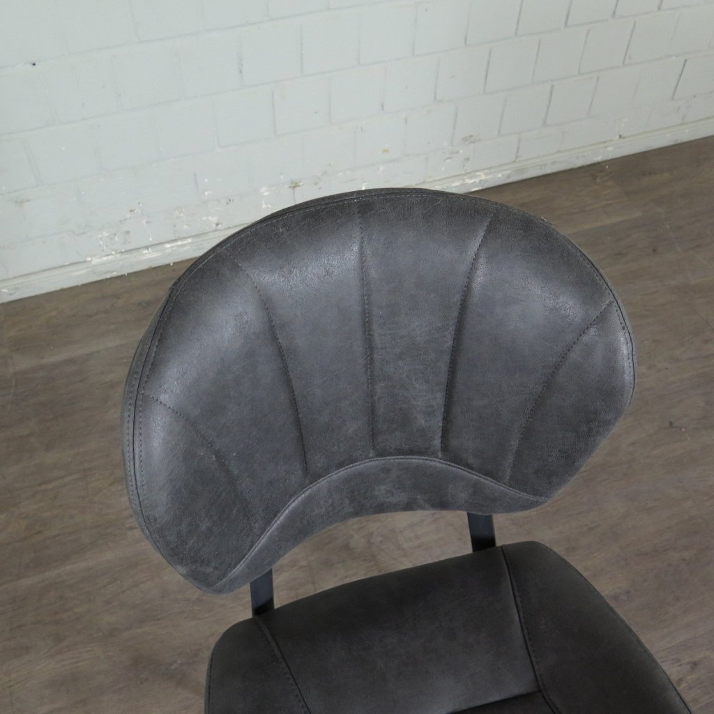 Retro Design Stuhl Esszimmerstuhl Grau Setpreis