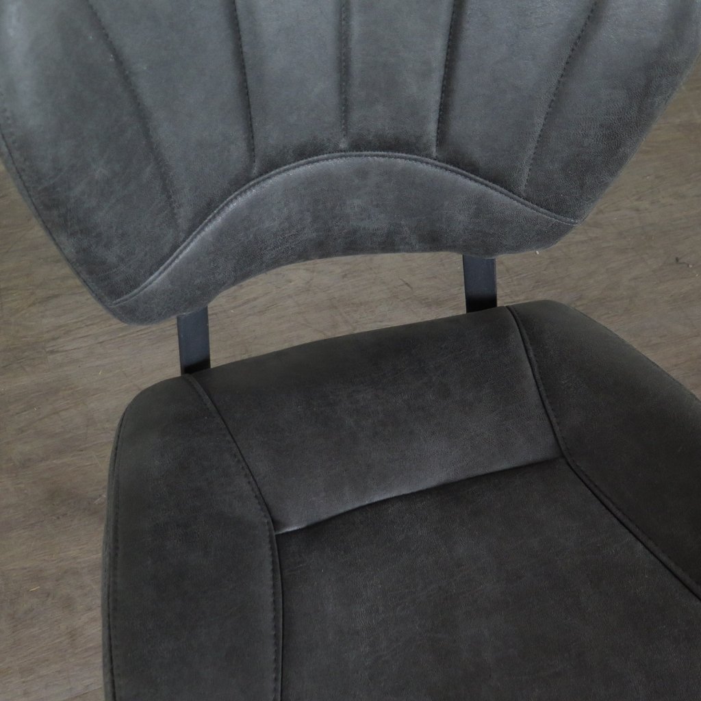 Retro Design Stuhl Esszimmerstuhl Grau Setpreis
