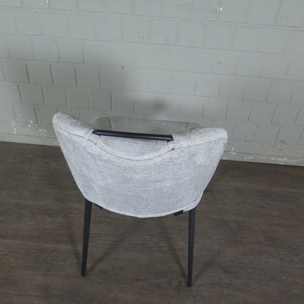 Retro Design Stuhl Esszimmerstuhl Hellgrau Setpreis