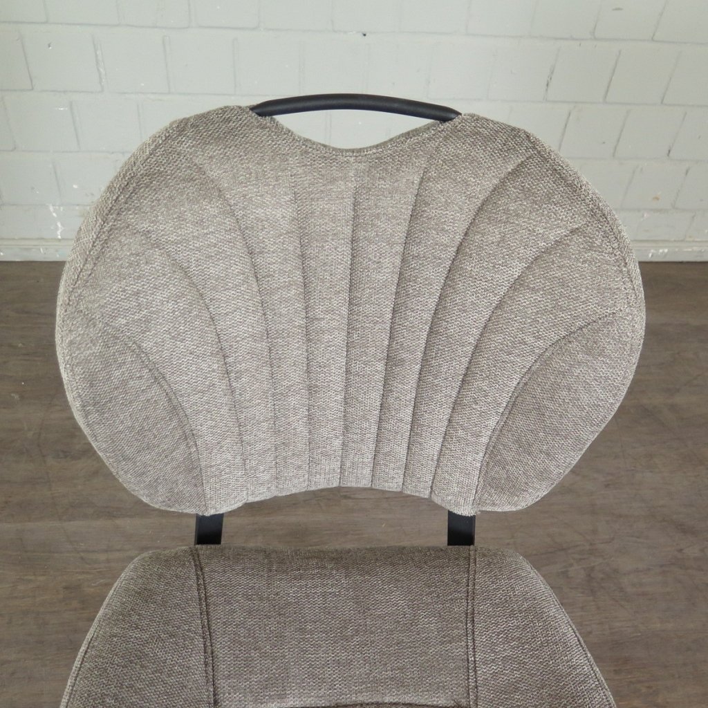 Retro Design Stuhl Esszimmerstuhl Beige Setpreis - immagine 3