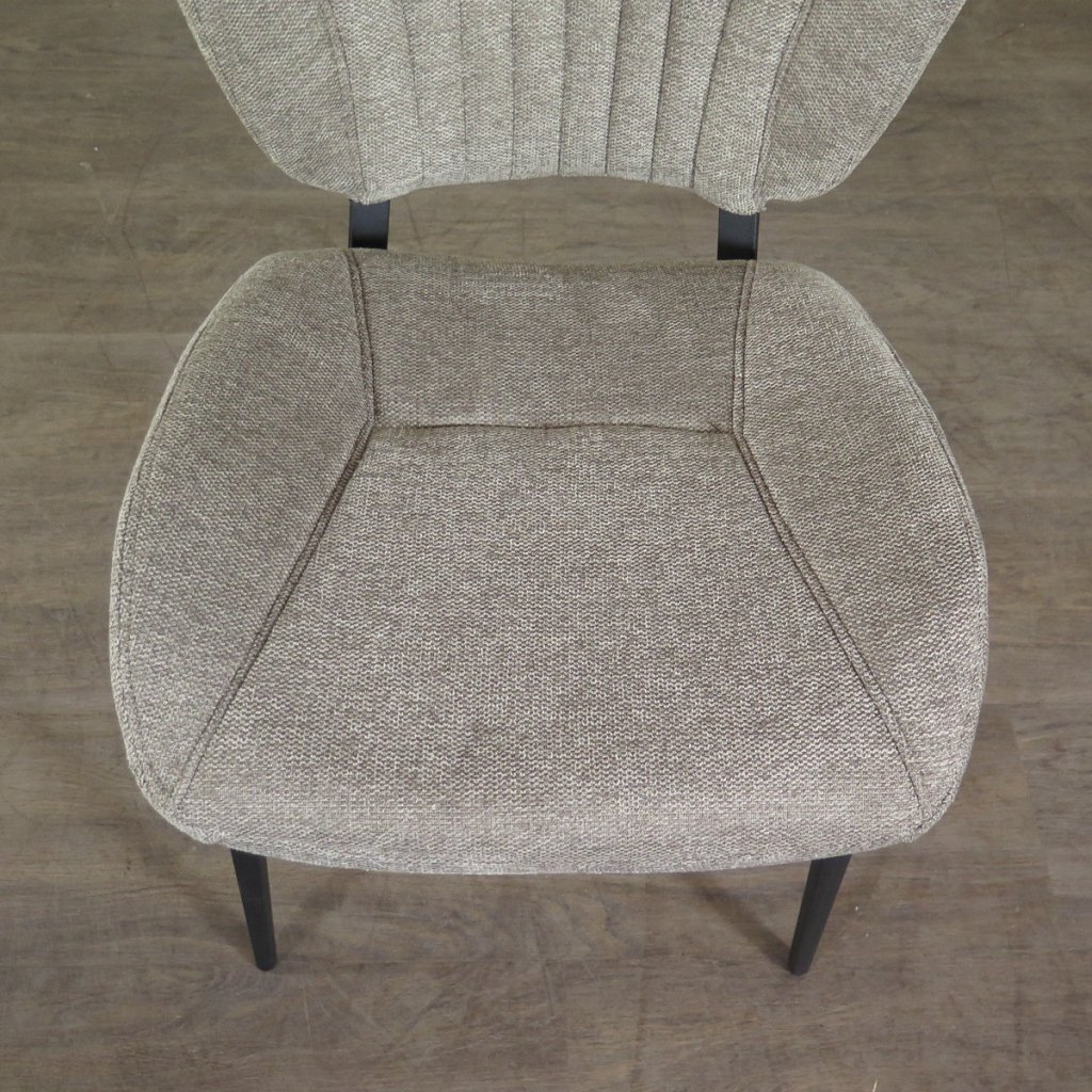 Retro Design Stuhl Esszimmerstuhl Beige Setpreis - immagine 4