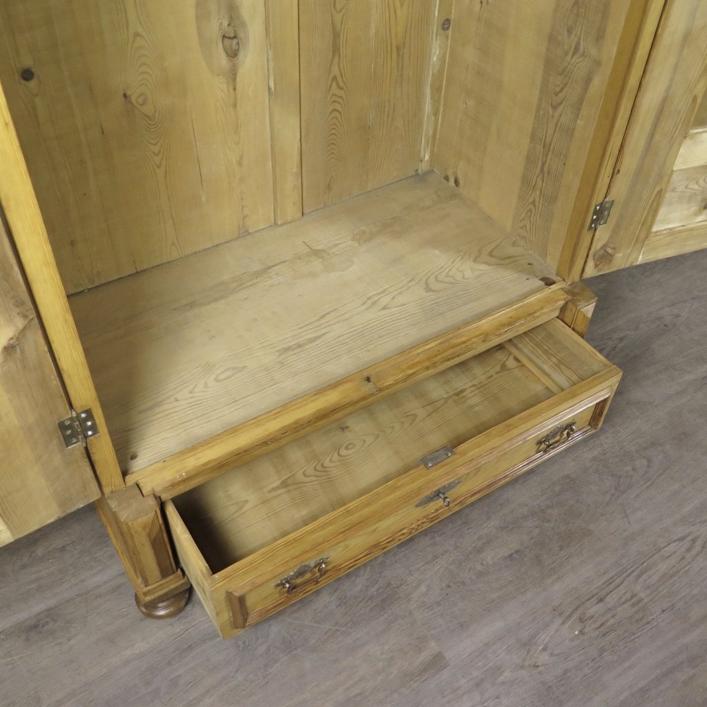 Schrank Kleiderschrank Gründerzeit 1880 Kiefer