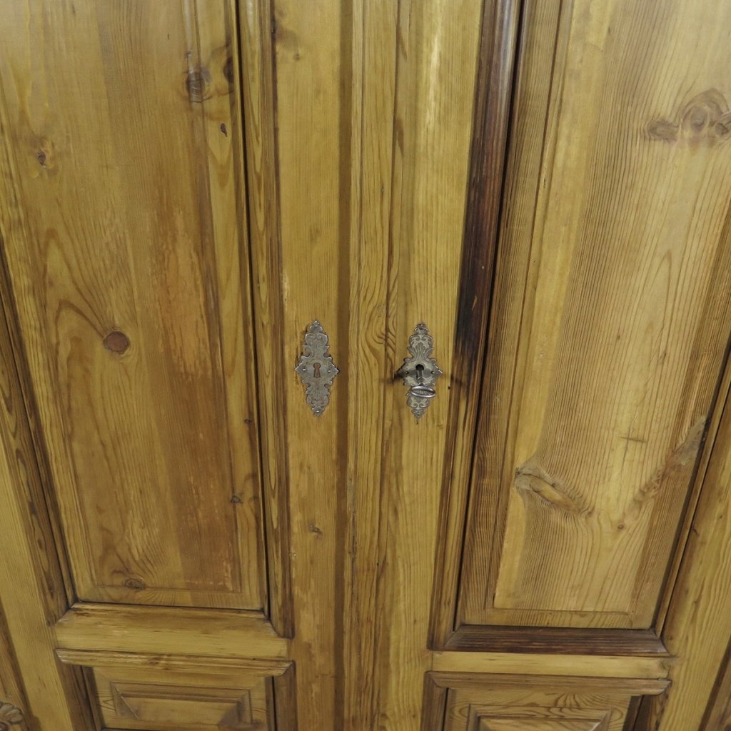 Schrank Kleiderschrank Gründerzeit 1880 Kiefer