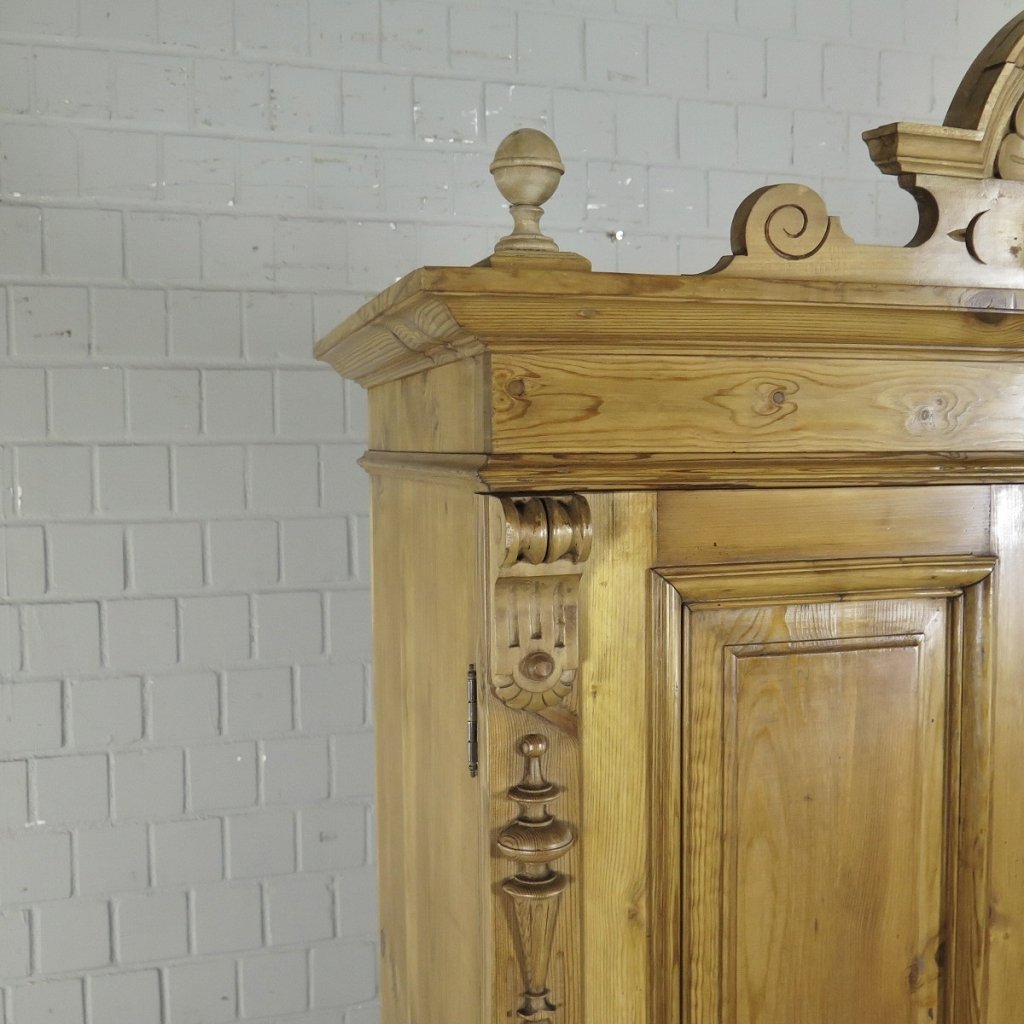 Schrank Kleiderschrank Gründerzeit 1880 Kiefer