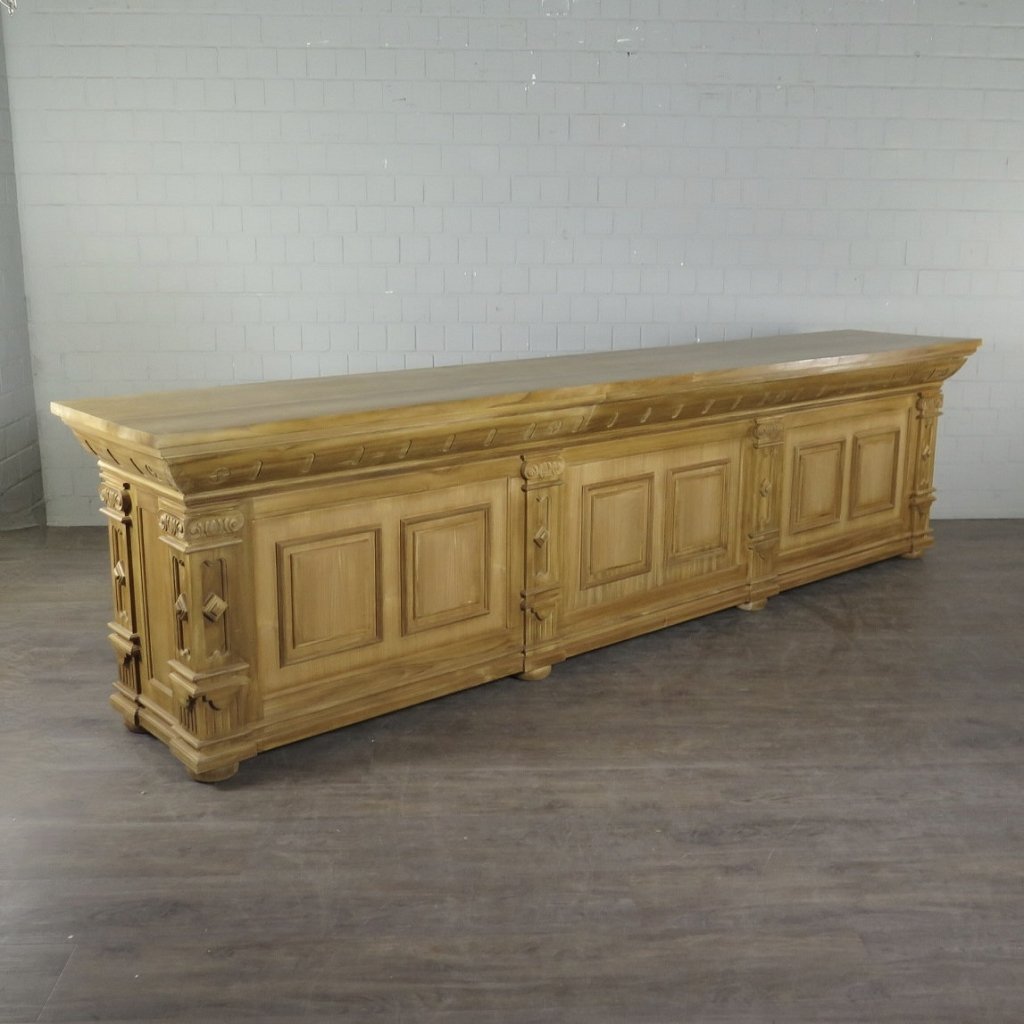 Theke Tresen Bella Elegance 3,50 m Teakholz