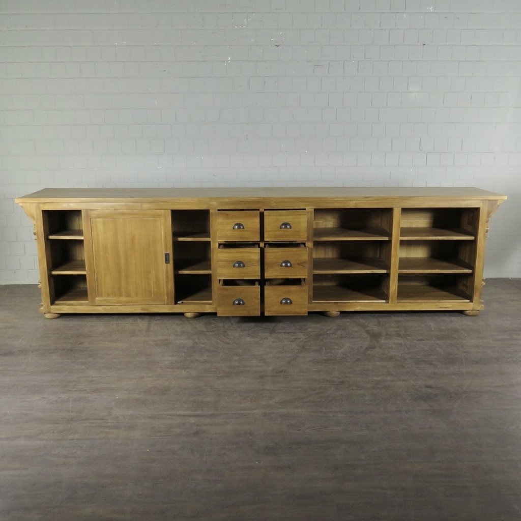 Theke Tresen Bella Elegance 3,50 m Teakholz
