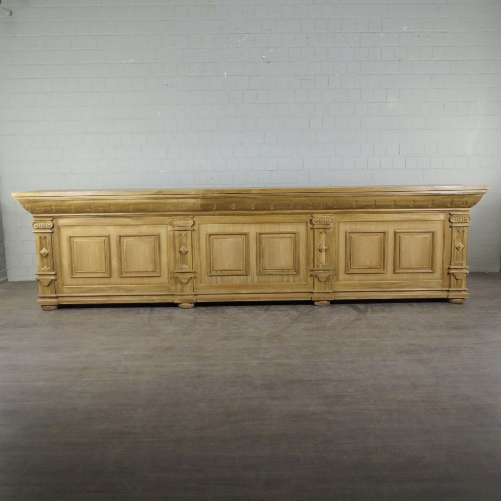 Theke Tresen Bella Elegance 3,50 m Teakholz