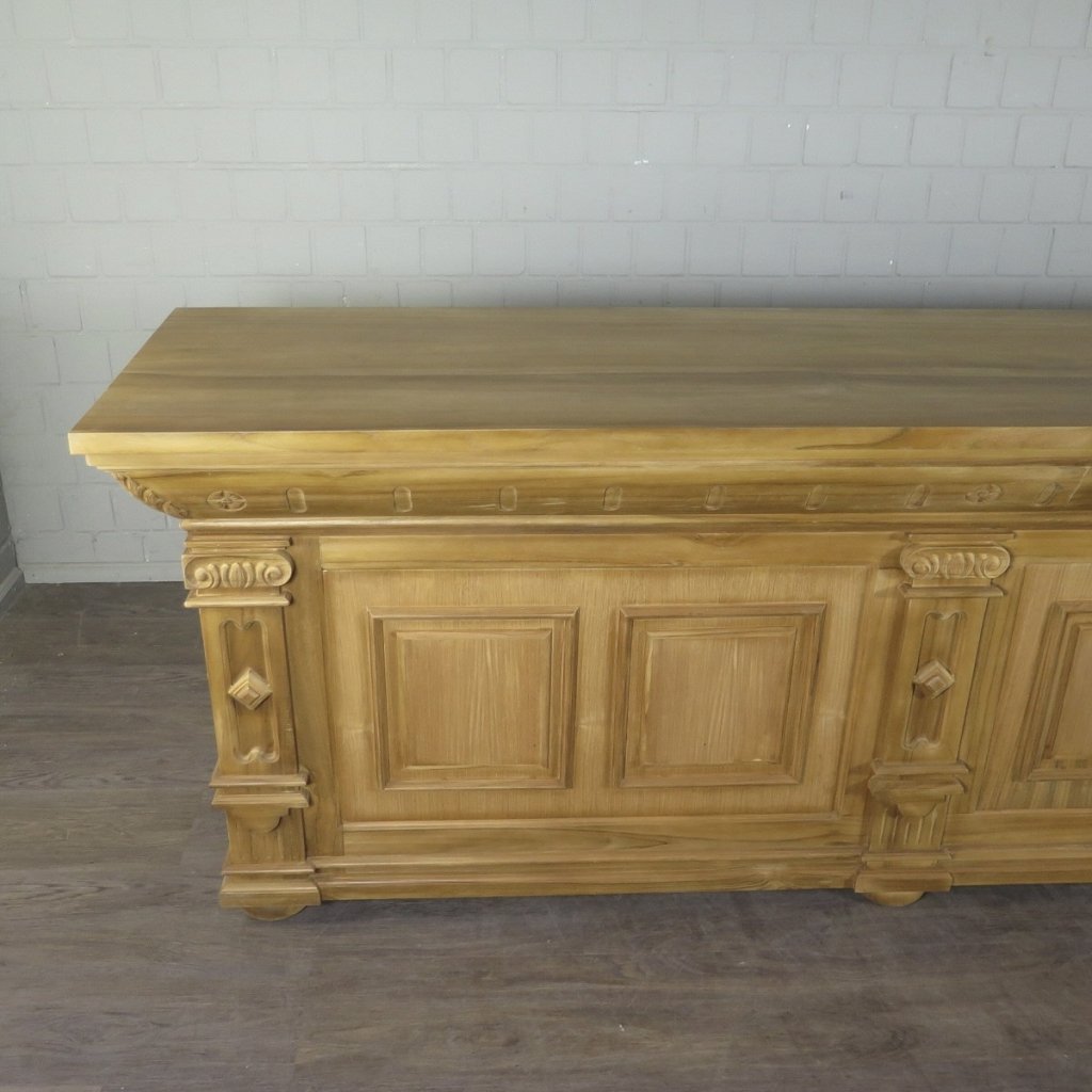 Theke Tresen Bella Elegance 3,50 m Teakholz