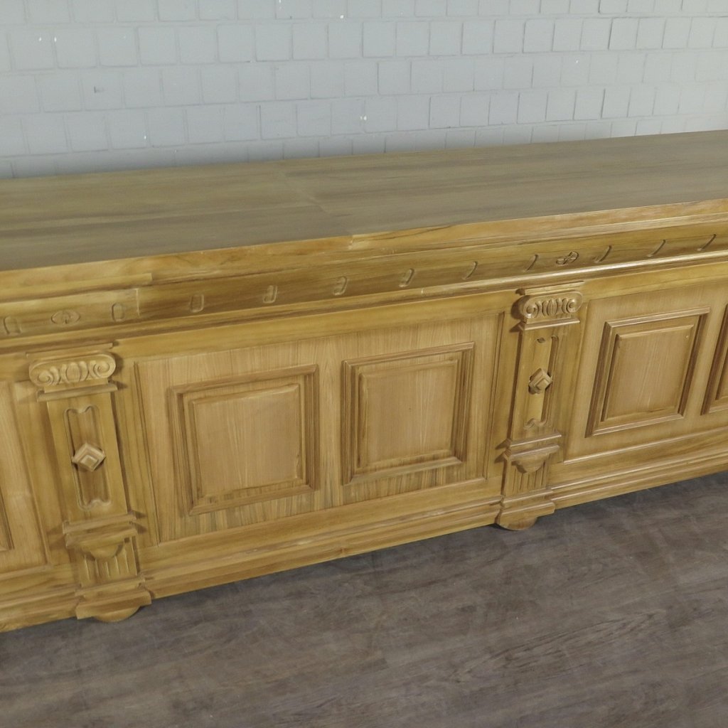 Theke Tresen Bella Elegance 3,50 m Teakholz