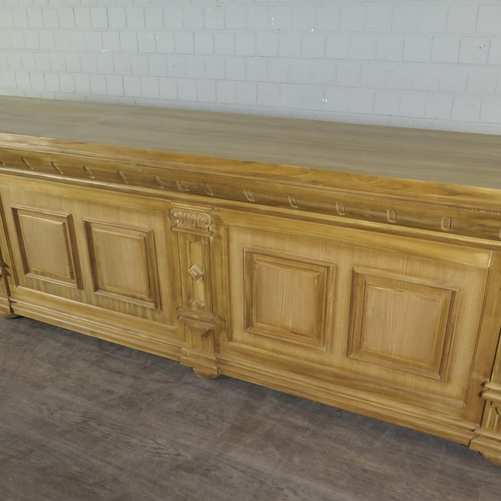 Theke Tresen Bella Elegance 3,50 m Teakholz