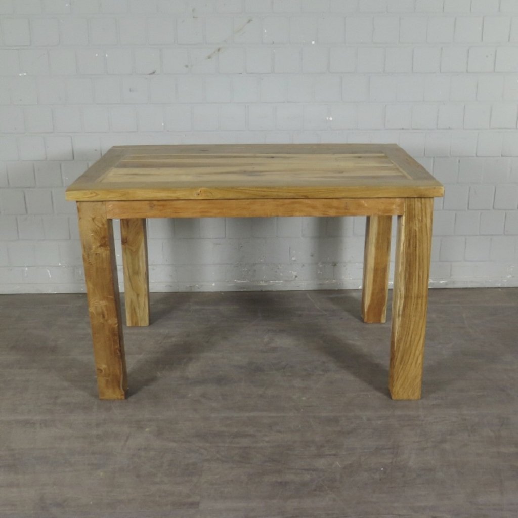 Tisch Esstisch Teakholz 1,20 m x 0,80 m