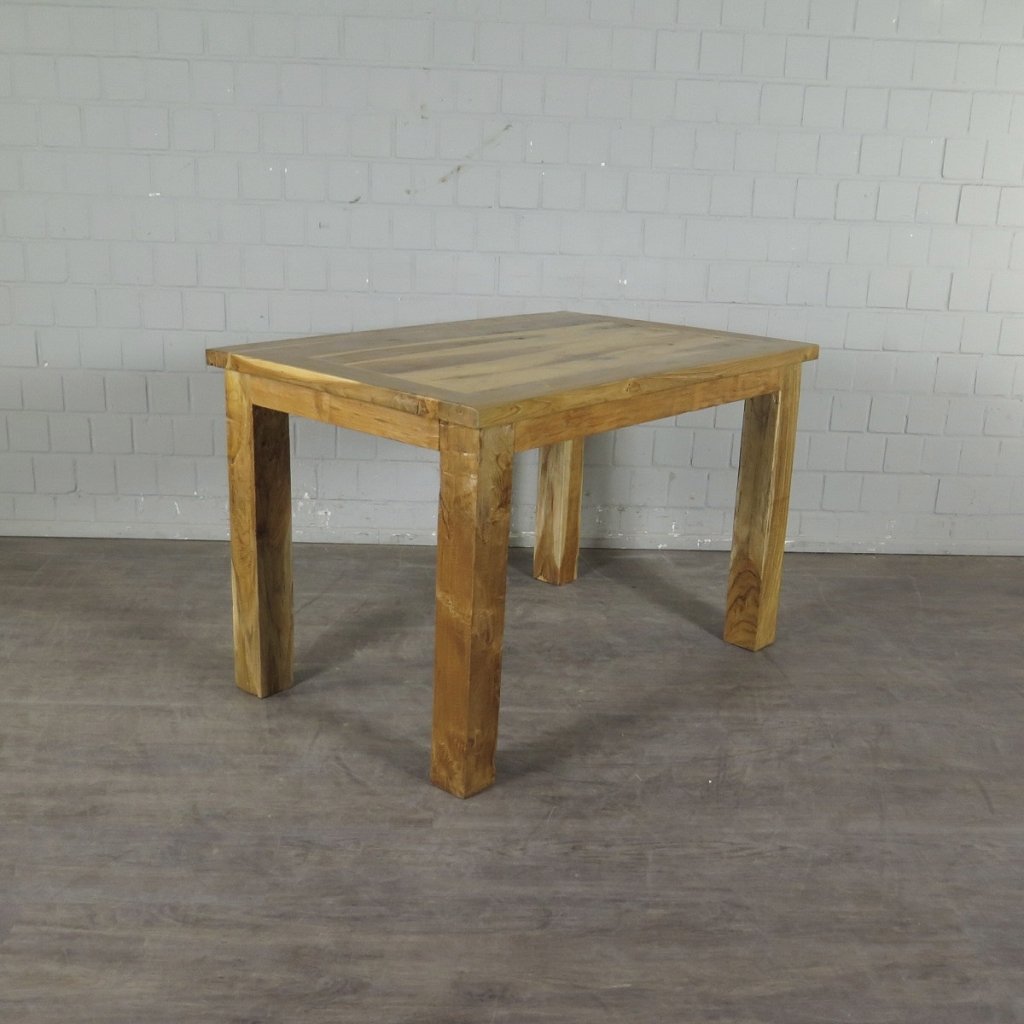 Tisch Esstisch Teakholz 1,20 m x 0,80 m
