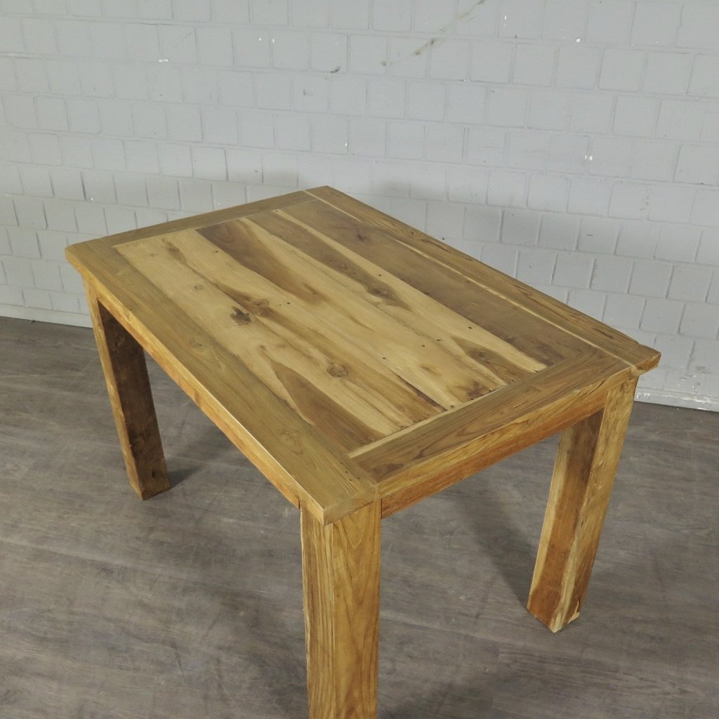 Tisch Esstisch Teakholz 1,20 m x 0,80 m