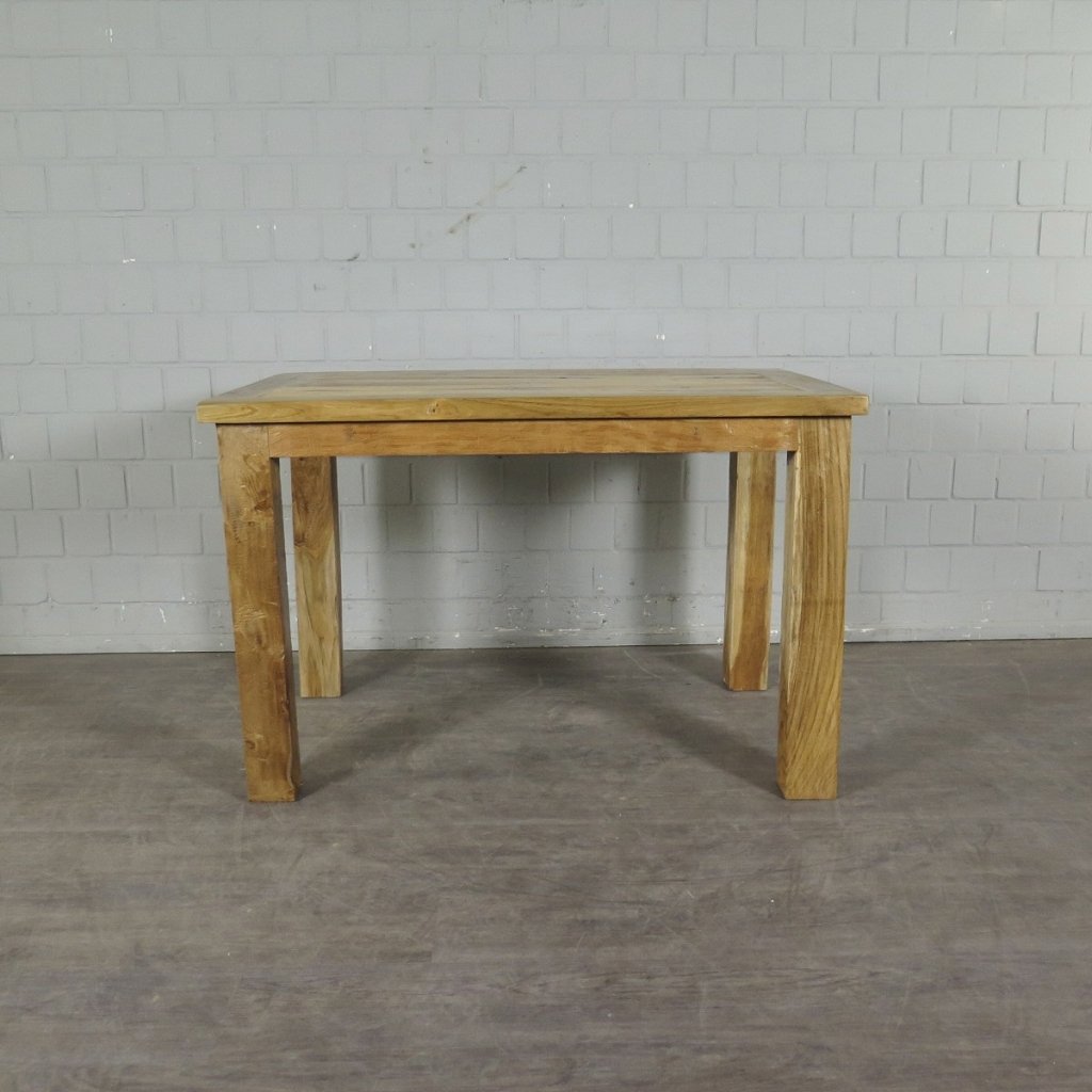 Tisch Esstisch Teakholz 1,20 m x 0,80 m