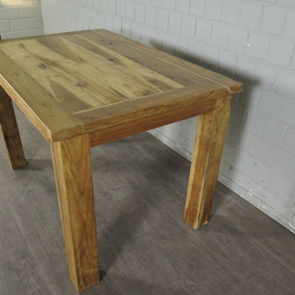 Tisch Esstisch Teakholz 1,20 m x 0,80 m