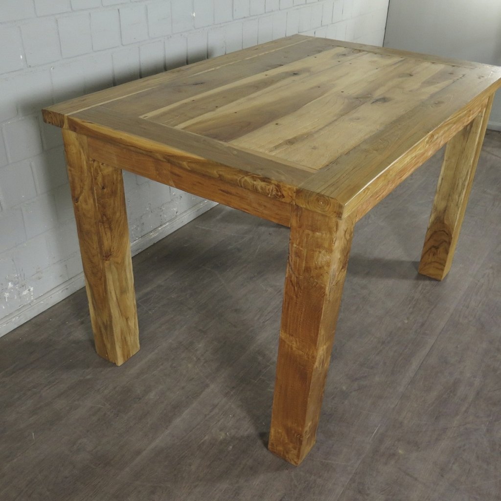 Tisch Esstisch Teakholz 1,20 m x 0,80 m