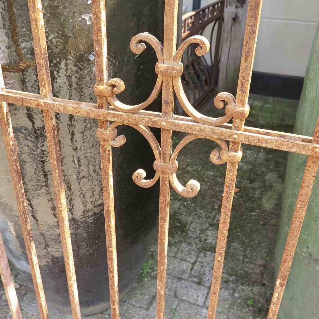 Zaunelement Zaun Ziergitter 0,88 m Antik