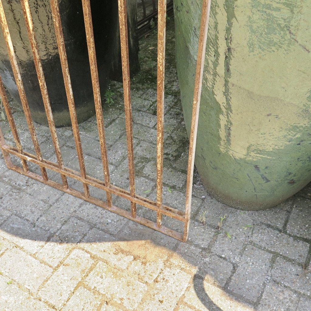 Zaunelement Zaun Ziergitter 0,88 m Antik