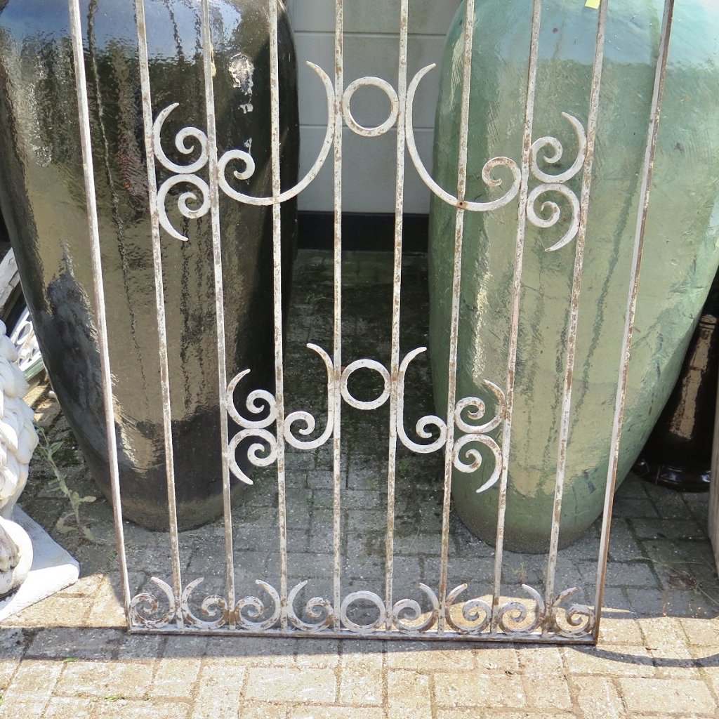 Zaunelement Zaun Ziergitter 1,13 m Antik