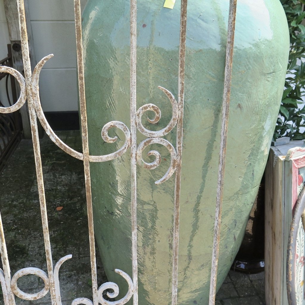Zaunelement Zaun Ziergitter 1,13 m Antik